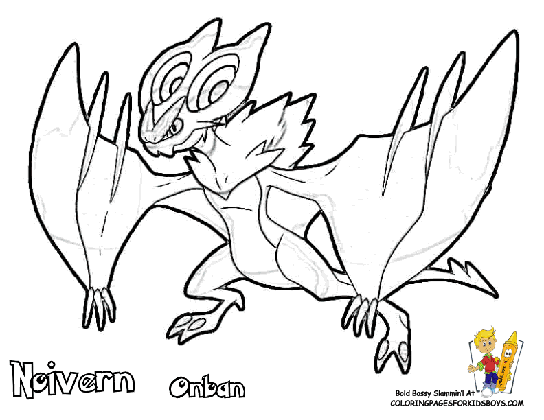 yveltal pokemon coloring pages - photo #20